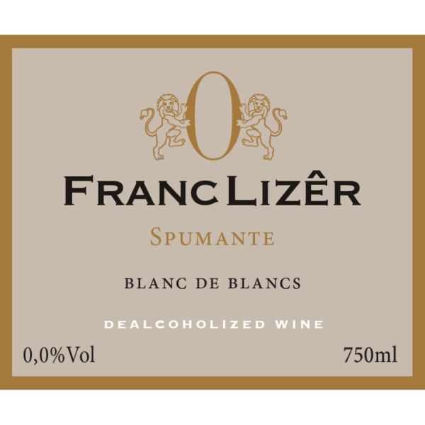 Franc Lizêr Blanc de Blancs Spumante Dealcoholized Wine